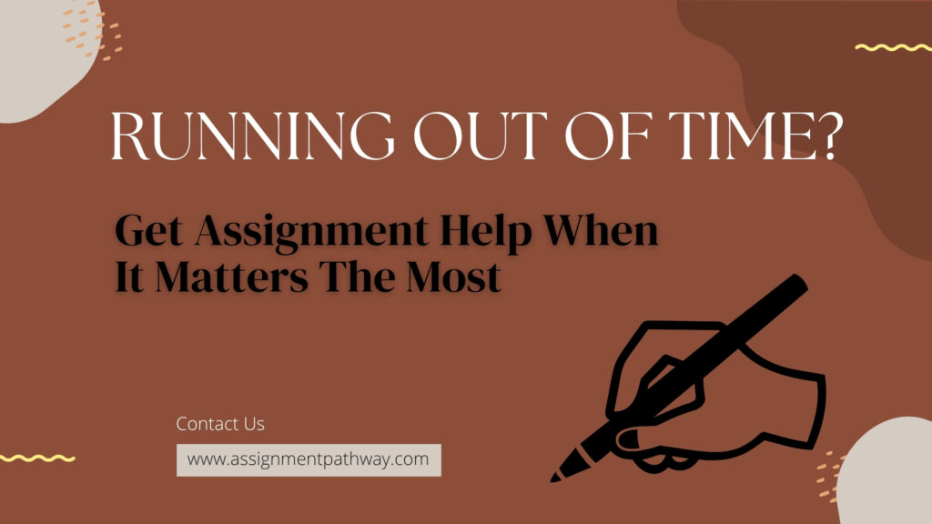 Get Assignment Help When It Matters The Most