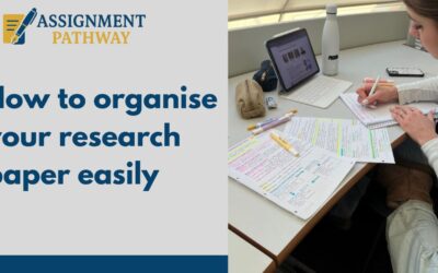 how to organise Research paper