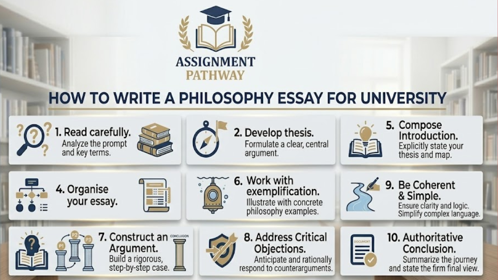 How to write a philosophy essay for university
